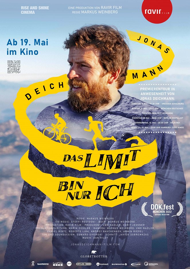 Jonas Deichmann - Das Limit bin nur ich - Posters