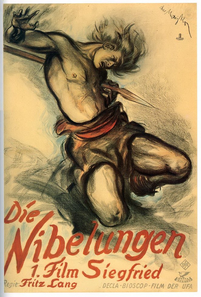 Les Nibelungen : La mort de Siegfried - Affiches