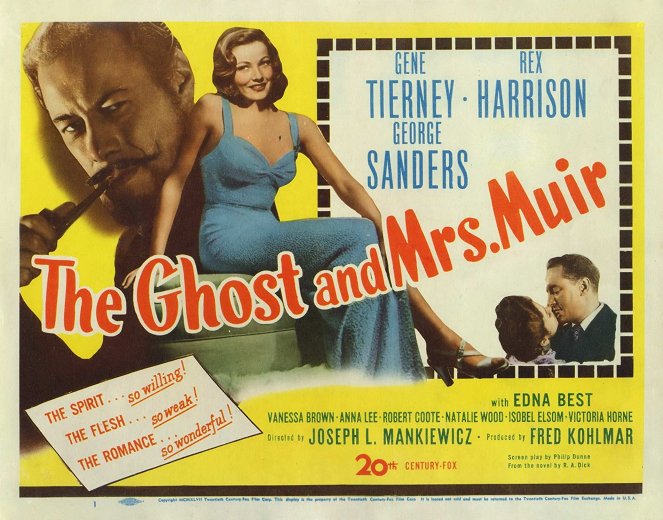 A kísértet és Mr. Muir - Plakátok