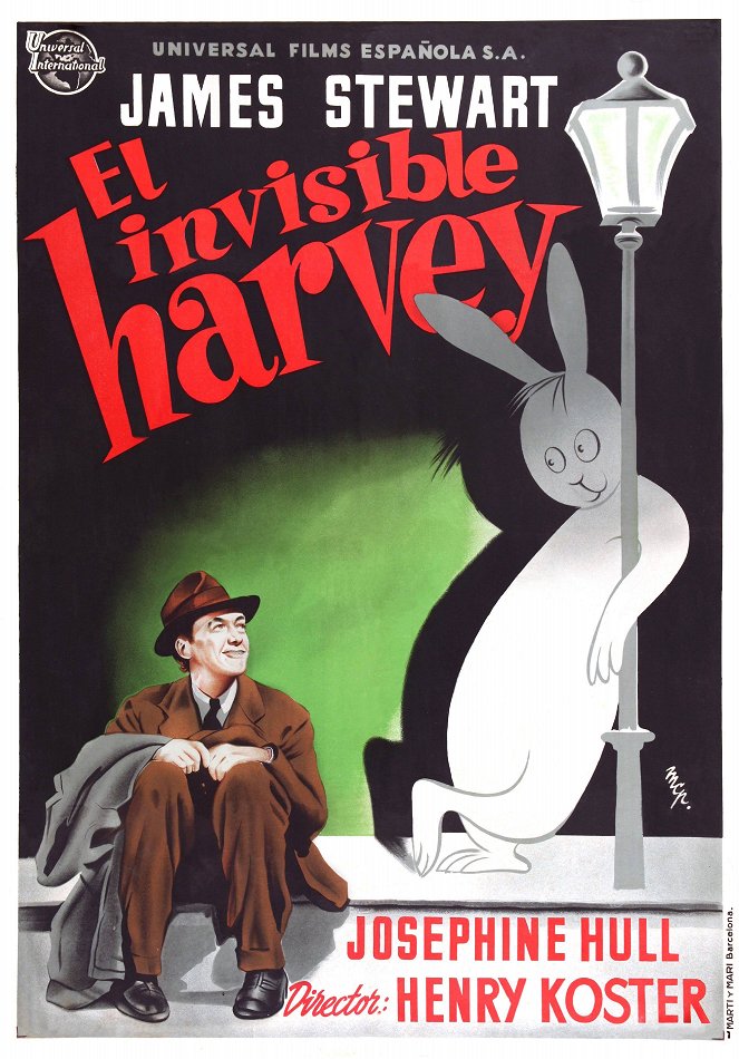 El invisible Harvey - Carteles