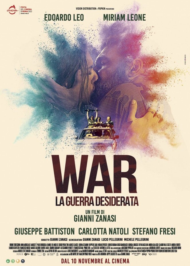 War - La guerra desiderata - Plakátok