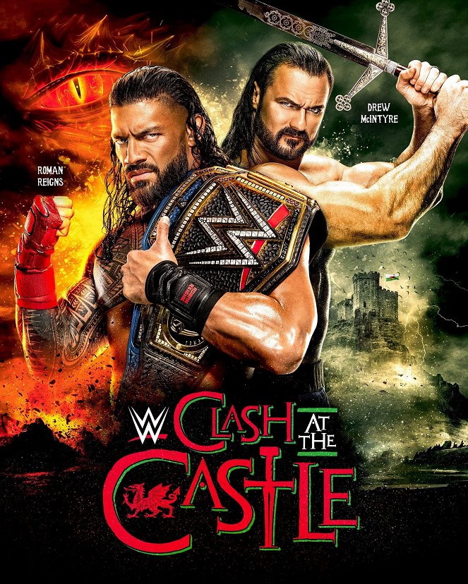 WWE Clash at the Castle - Posters