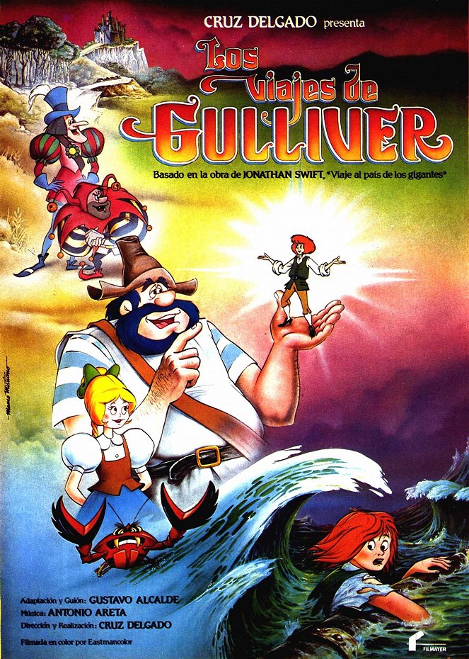 Los viajes de Gulliver - Plakate