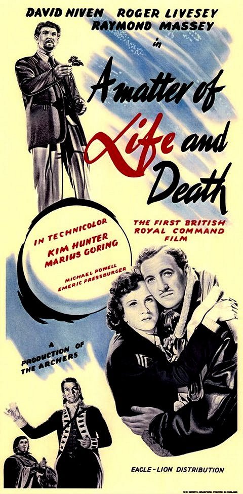 Otázka života a smrti - Plakáty
