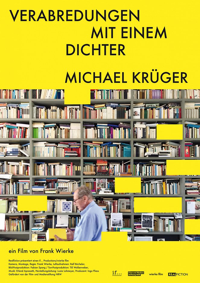 Verabredungen mit einem Dichter - Michael Krüger - Julisteet