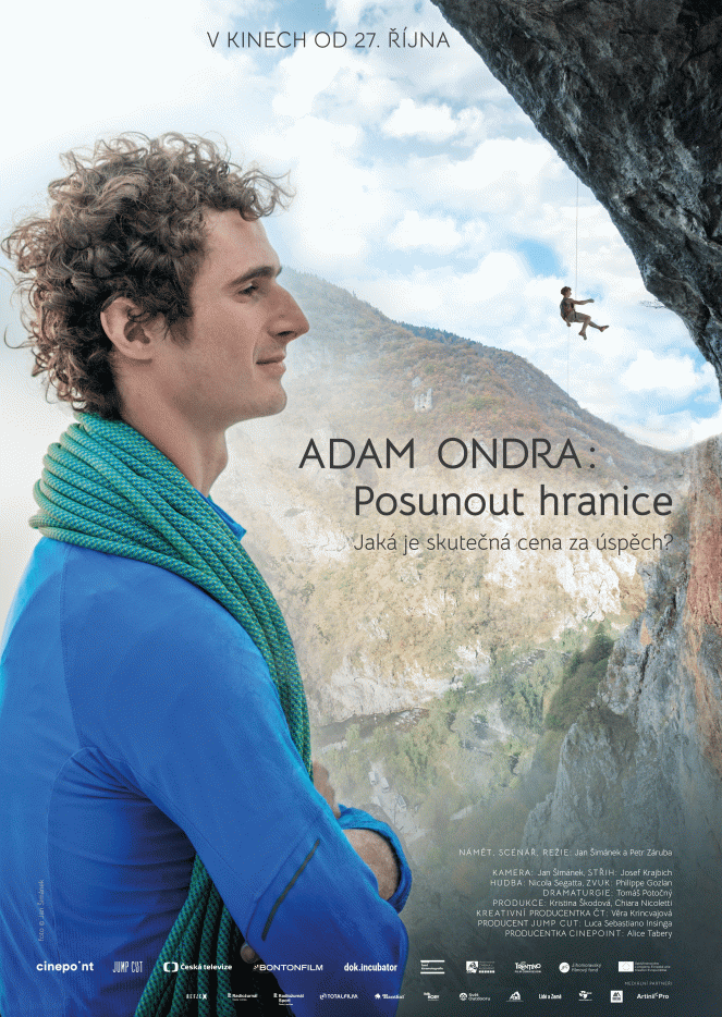 Adam Ondra: Posunout hranice - Plakate