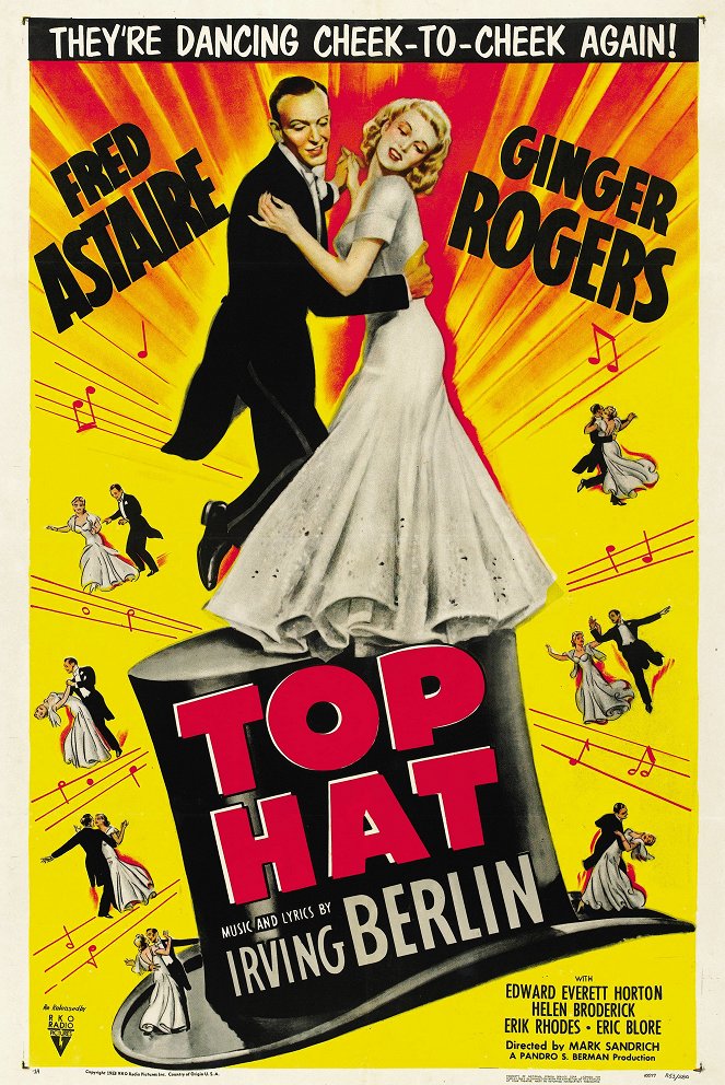 Top Hat - Ich tanz mich in Dein Herz hinein - Plakate