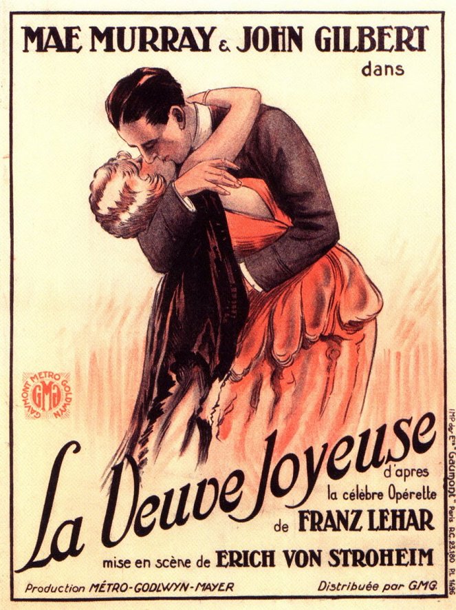 La Veuve joyeuse - Affiches