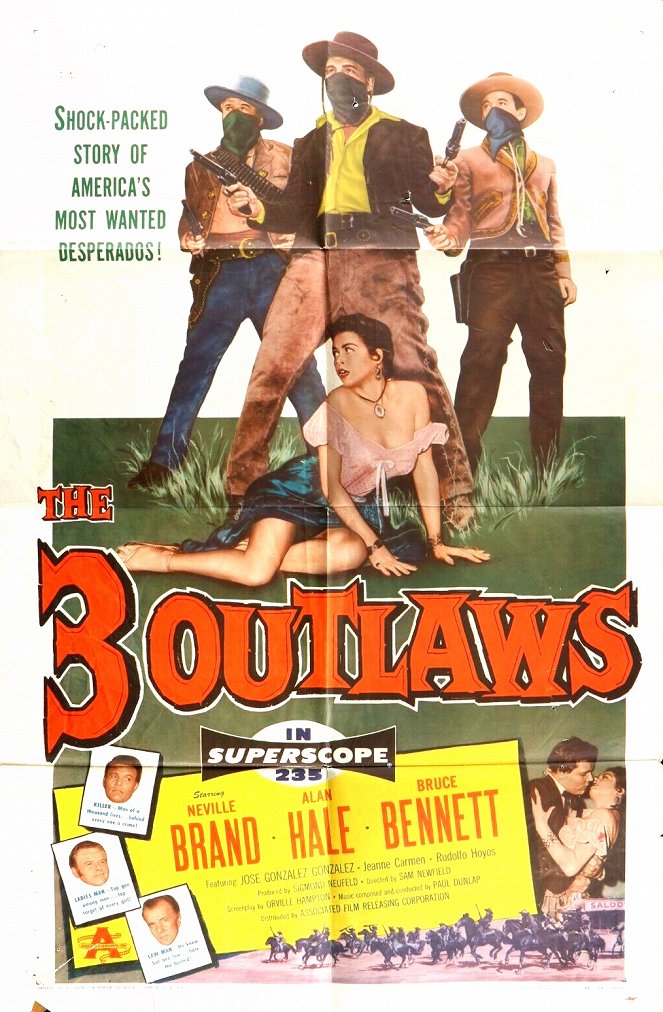 The Three Outlaws - Plakáty