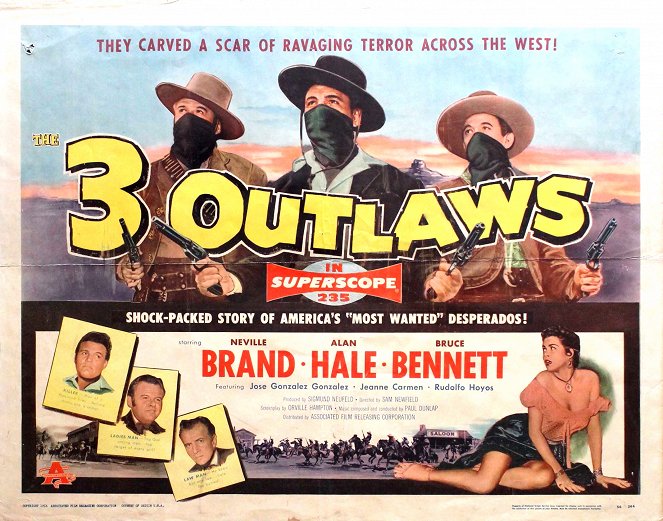The Three Outlaws - Plakátok