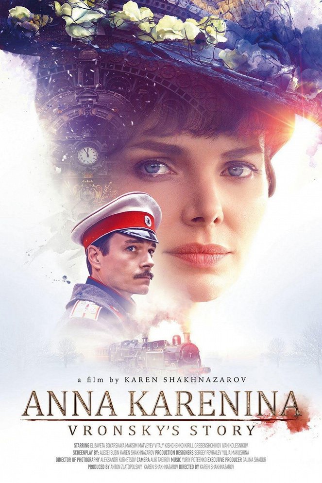 Anna Karenina. Istoriya Vronskogo - Julisteet