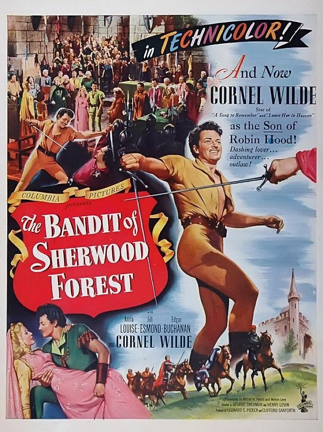 The Bandit of Sherwood Forest - Plakáty