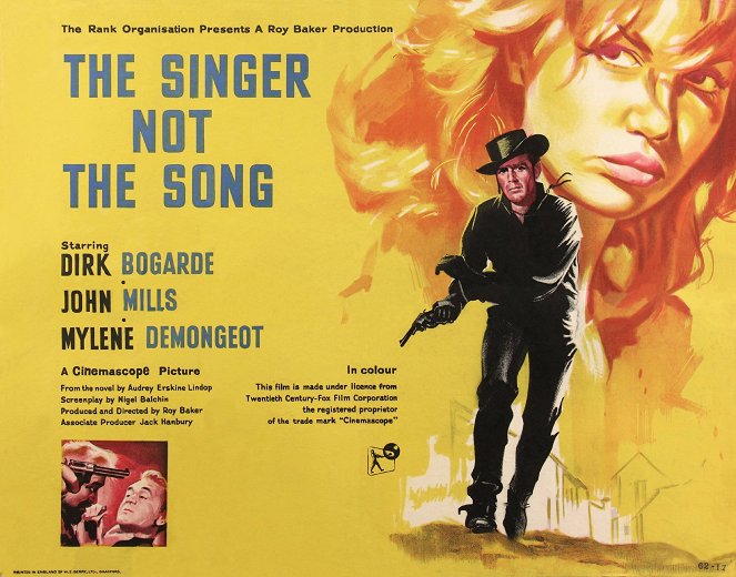 The Singer Not the Song - Plakátok