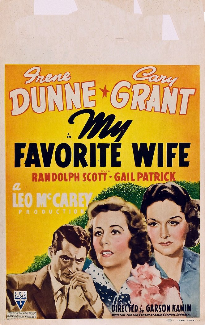 My Favorite Wife - Posters