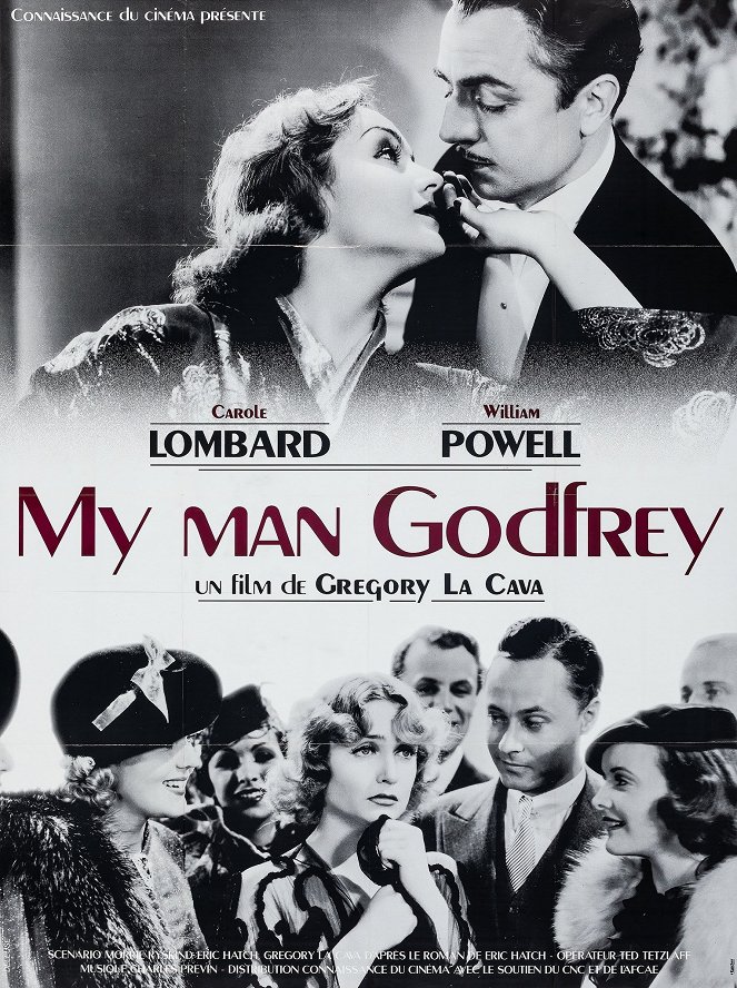 Mon homme Godfrey - Affiches