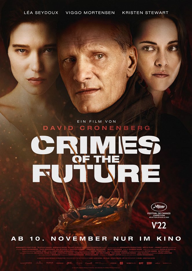 Crimes of the Future - Plakate