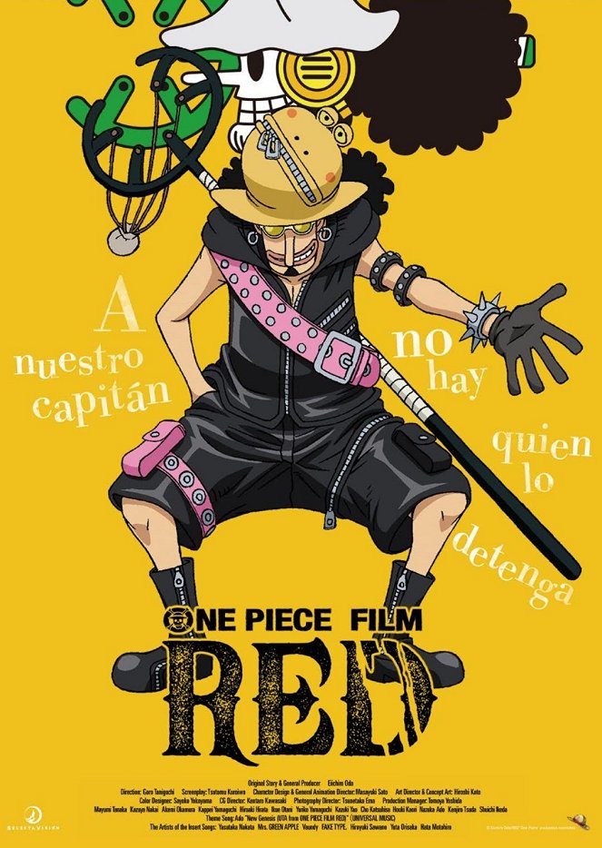 One Piece Film: Red - Carteles