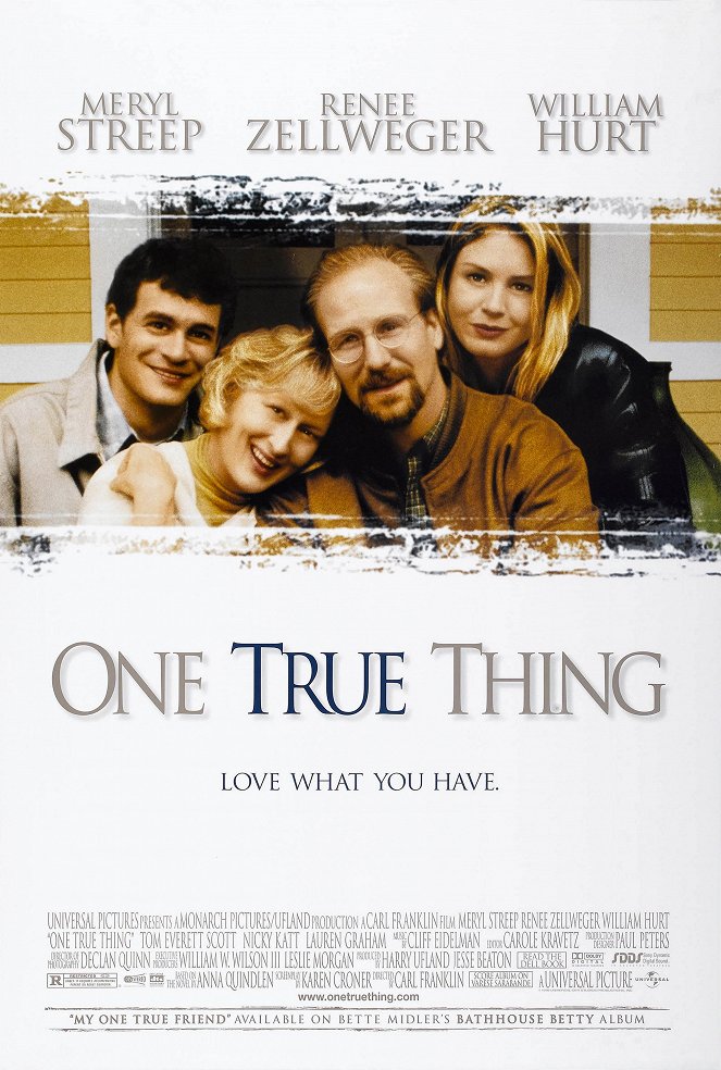 One True Thing - Posters