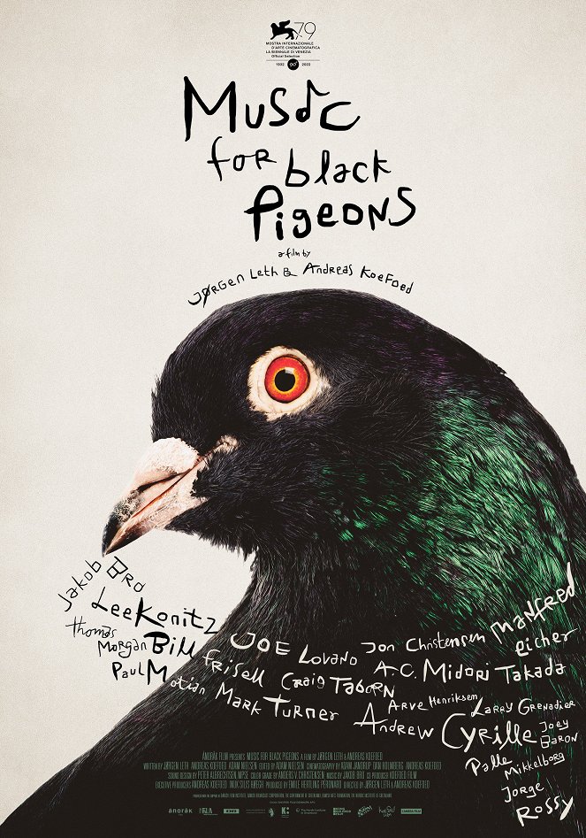Hudba pro černé holuby - Plakáty