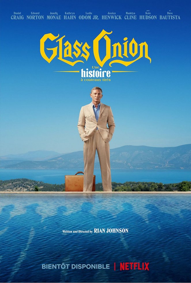 Glass Onion : Une histoire à couteaux tirés - Affiches