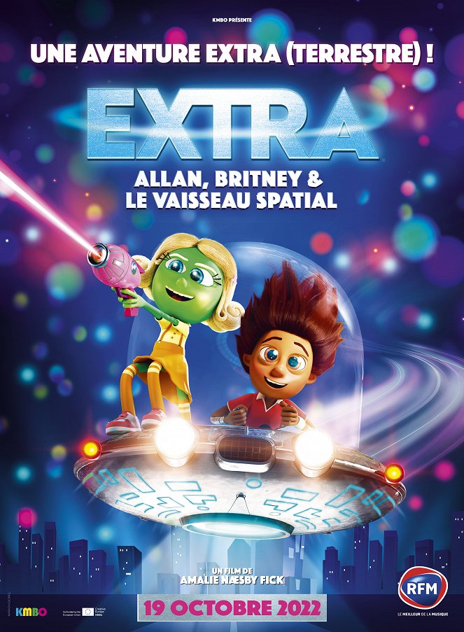 Extra : Allan, Britney et le vaisseau spatial - Affiches