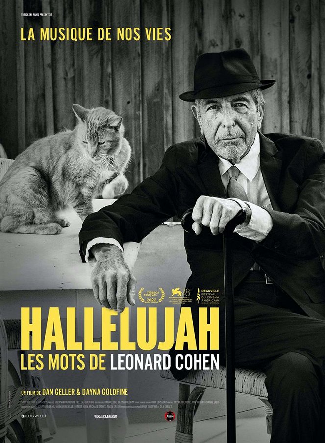 Hallelujah, les mots de Leonard Cohen - Affiches