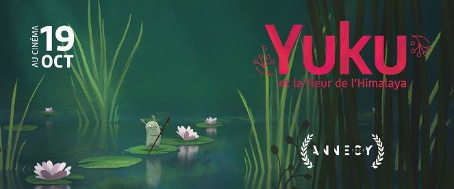 Yuku et la fleur de l'Himalaya - Cartazes