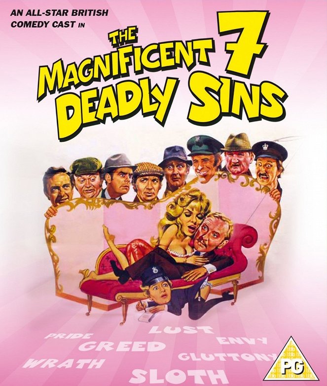 The Magnificent Seven Deadly Sins - Julisteet