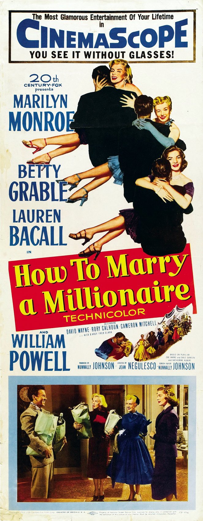 How to Marry a Millionaire - Cartazes