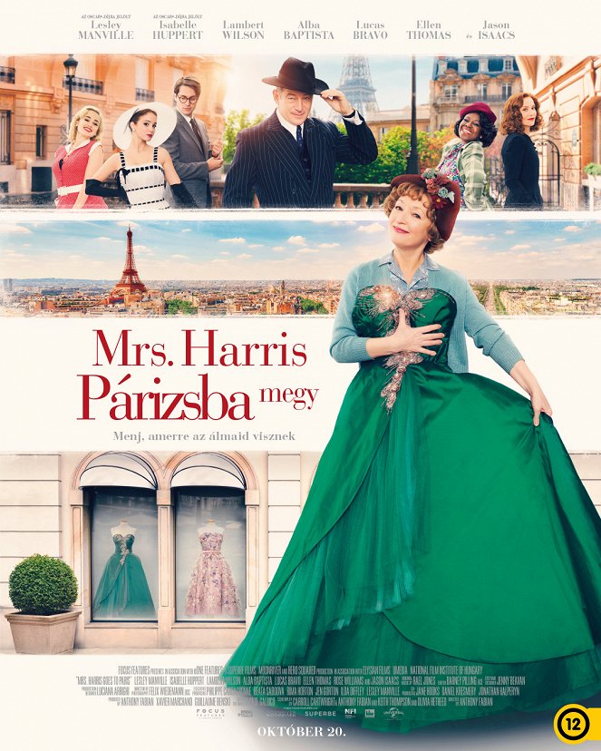 Mrs. Harris und ein Kleid von Dior - Plakate