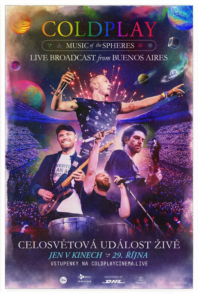 Coldplay - Music of the Spheres: Live Broadcast from Buenos Aires - Plakáty