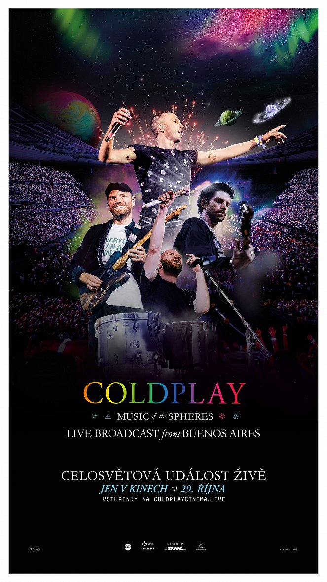 Coldplay - Music of the Spheres: Live Broadcast from Buenos Aires - Plakáty