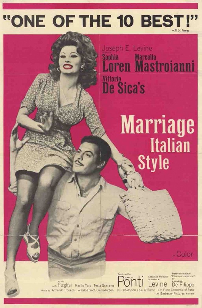 Marriage Italian Style - Posters