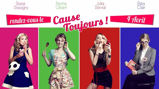 Cause toujours ! - Affiches