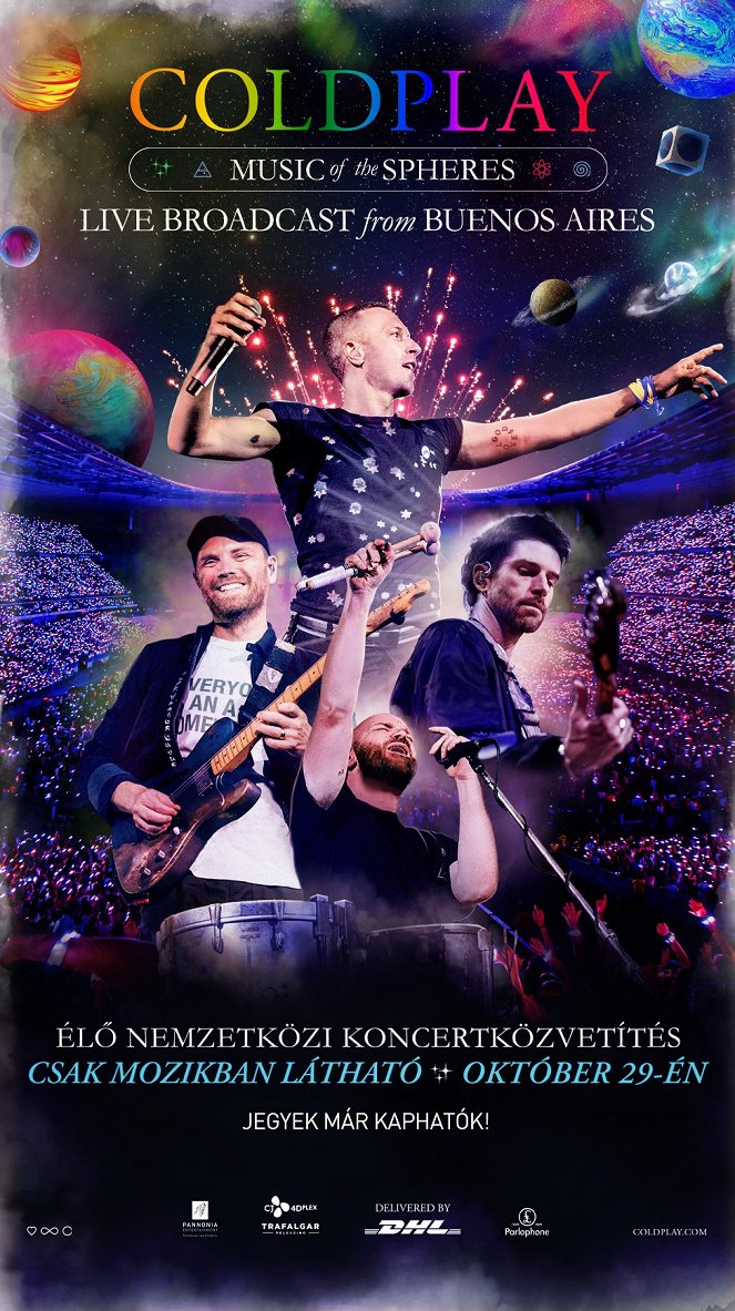 Coldplay - Music of the Spheres: Live Broadcast from Buenos Aires - Plakate