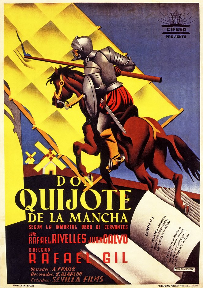 Don Quijote de la Mancha - Plakaty