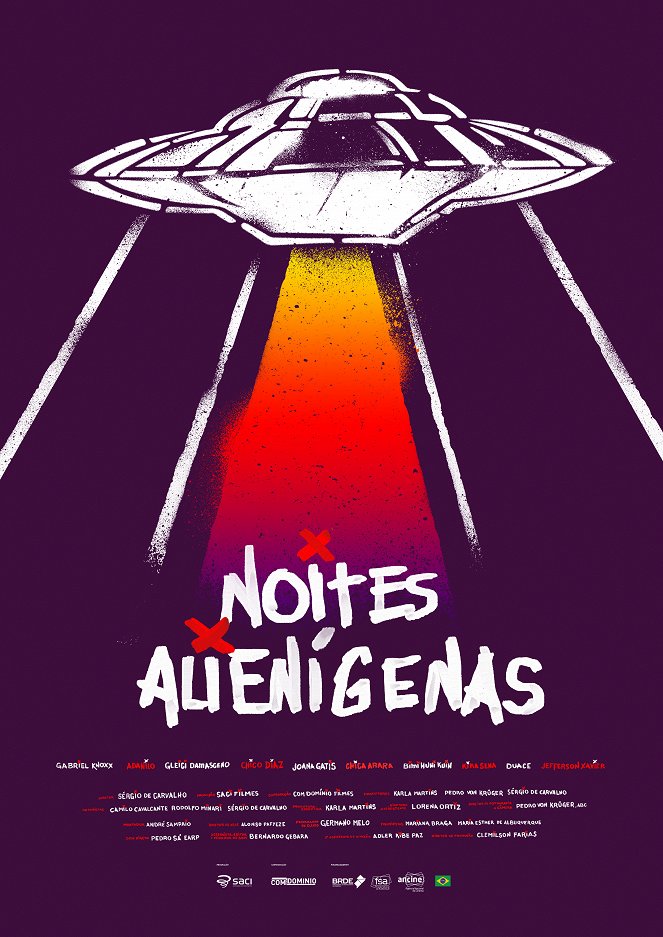 Noites Alienígenas - Affiches