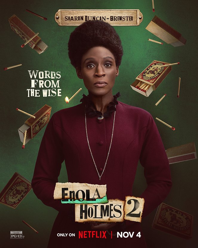 Enola Holmes 2 - Posters