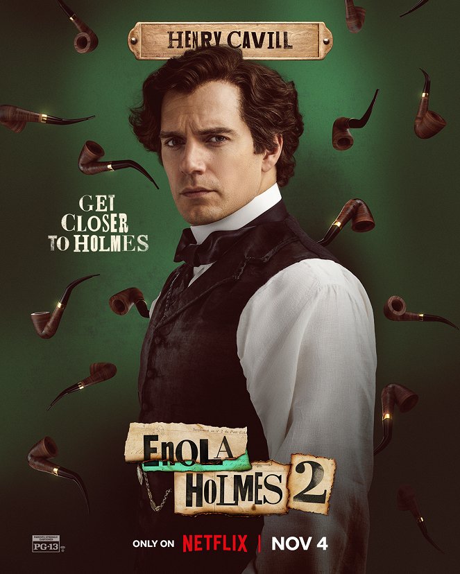 Enola Holmes 2 - Carteles