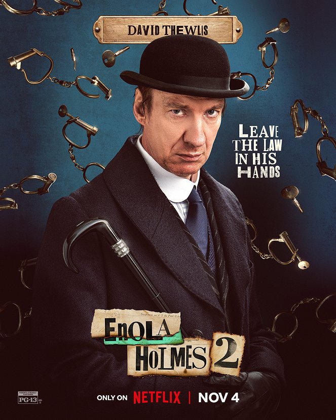 Enola Holmes 2 - Plakátok