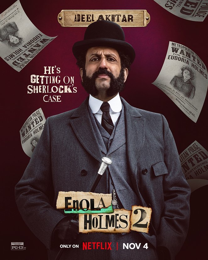 Enola Holmes 2 - Plakátok