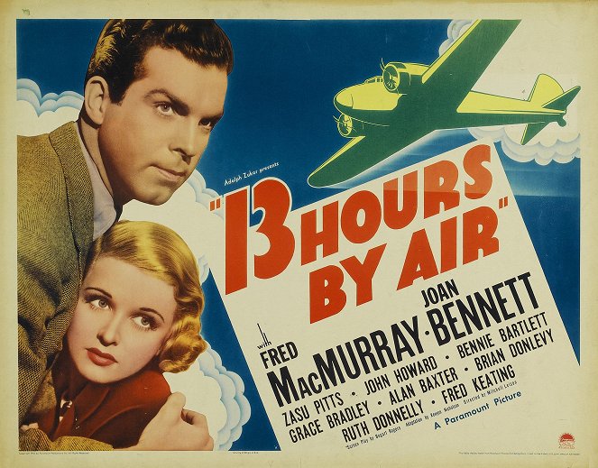 Thirteen Hours by Air - Plakate
