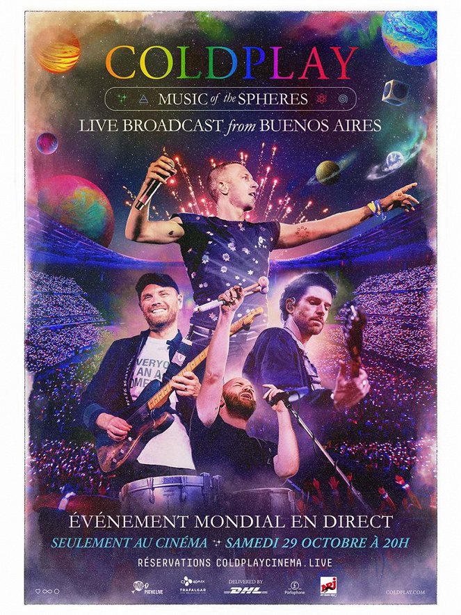 Coldplay - Music of the Spheres: Live Broadcast from Buenos Aires - Affiches