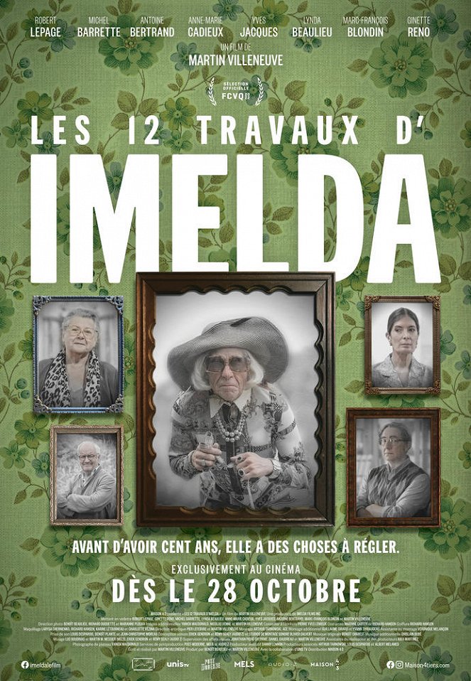 Les 12 Travaux d'Imelda - Plakátok