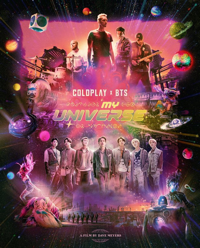 Coldplay X BTS: My Universe - Posters