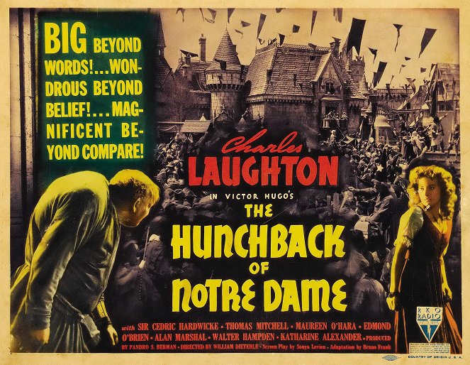 The Hunchback of Notre Dame - Cartazes