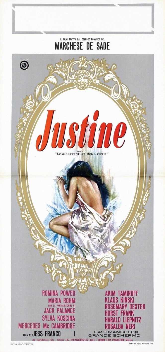 Marquis de Sade's Justine - Posters