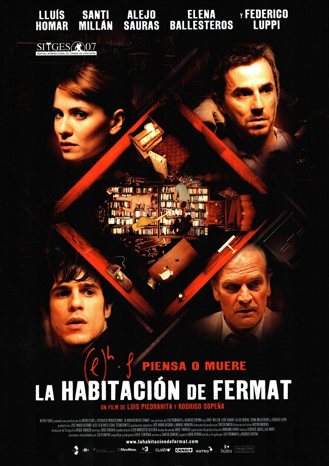 La habitación de Fermat - Affiches