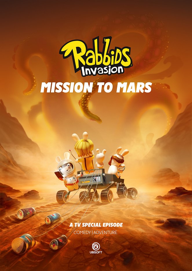 Rabbids Invasion: Mission to Mars - Carteles