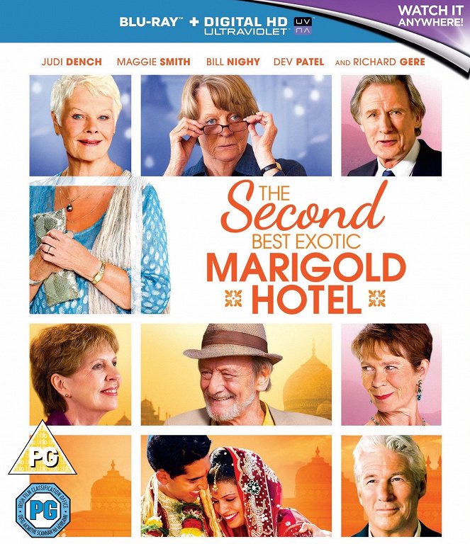 Drugi Hotel Marigold - Plakaty